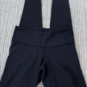 Black lululemon leggings size 4